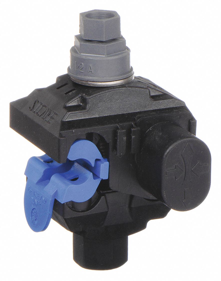 TAP CONNECTOR,RUN 1/0 - 8, TAP 2 -
