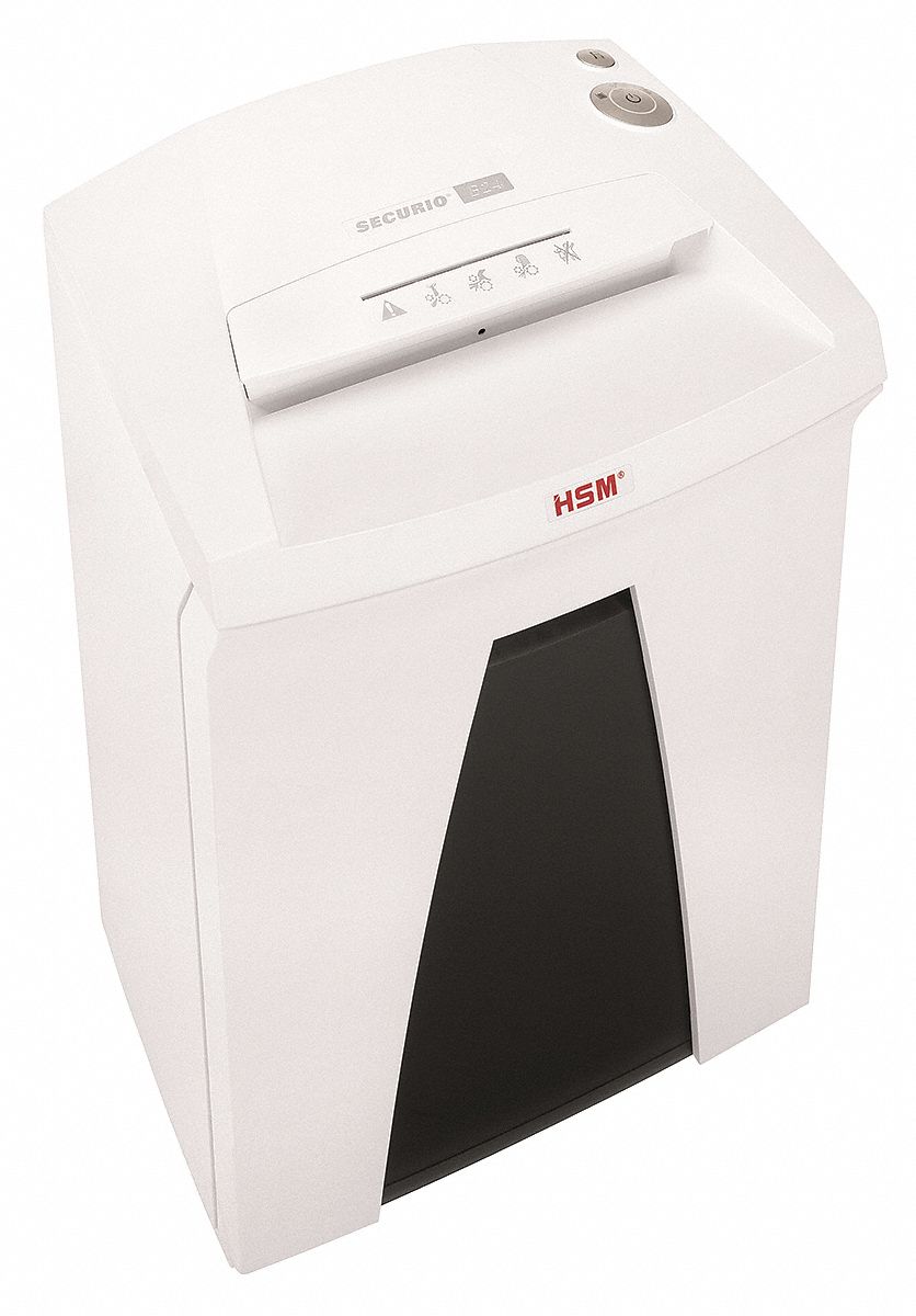 6 Security Level, HighSecurity Cut, Paper Shredder 10K108SECURIO B24L6 Grainger