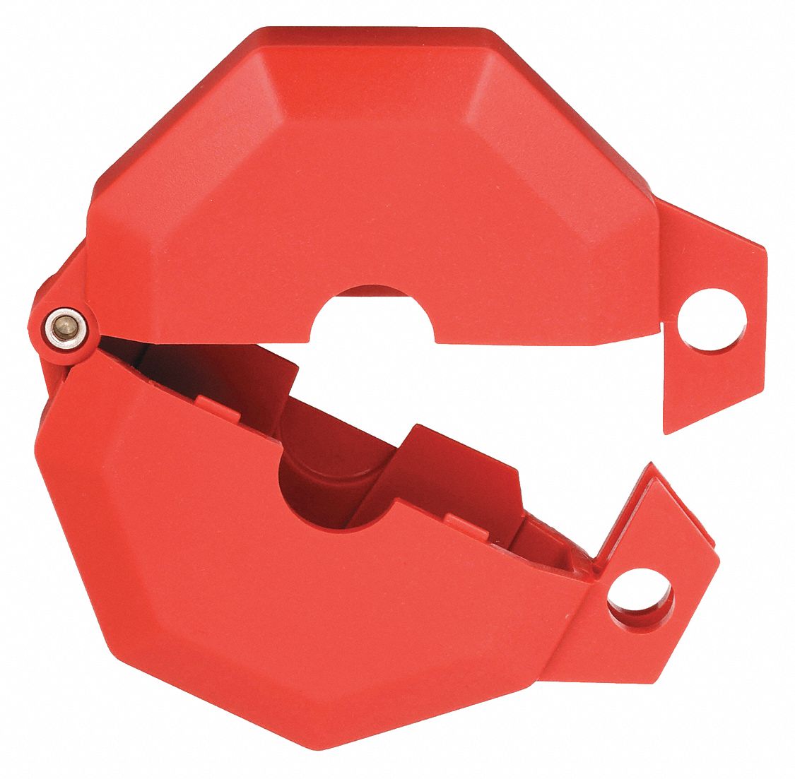 GATE VALVE LOCKOUT, HINGED, FOR 1 TO 2½ IN HAND WHEEL DIAMETER