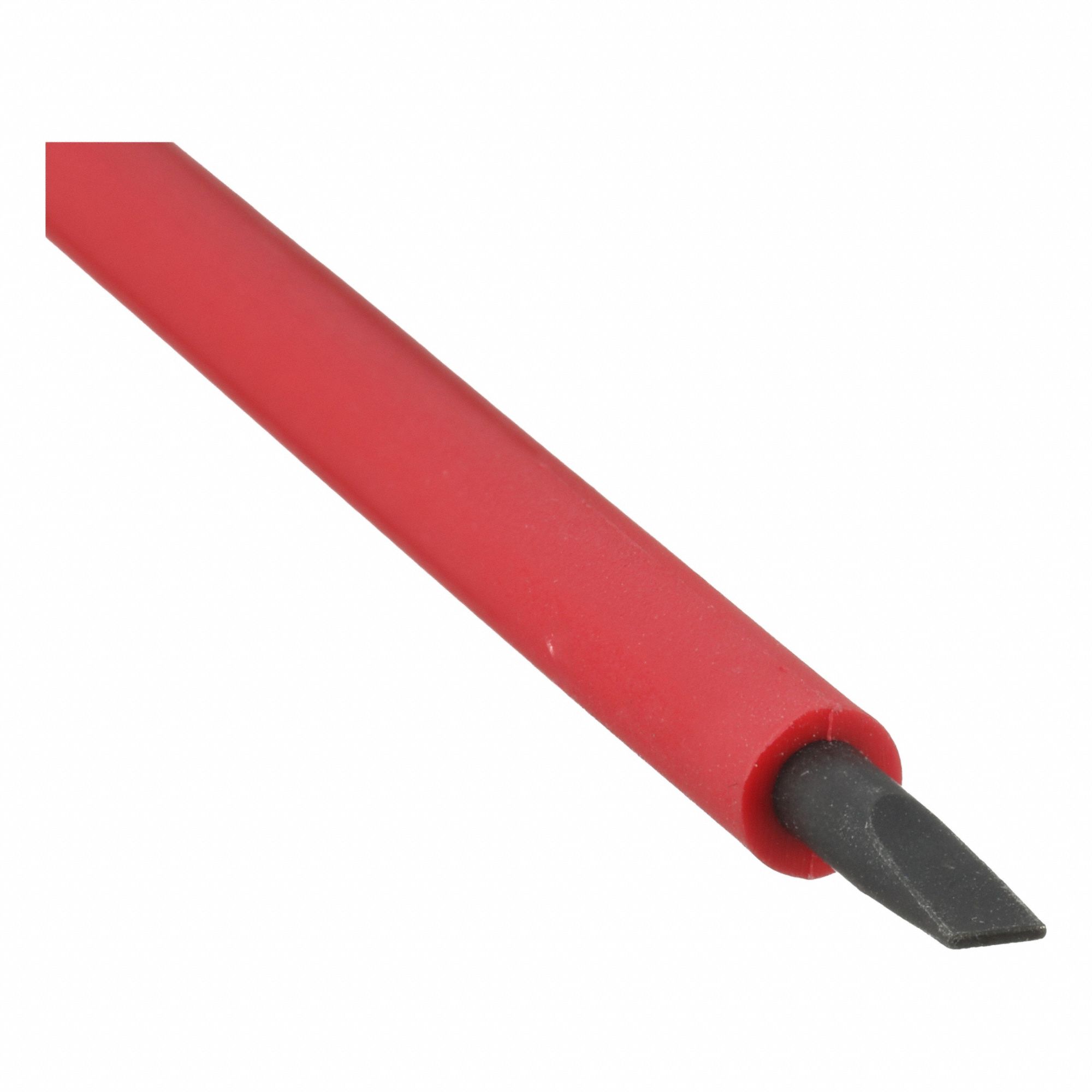 Insulated Precision Slotted Screwdriver: PRO WITTRON, Special Steel, 3/32 in Tip Size, Std Lg