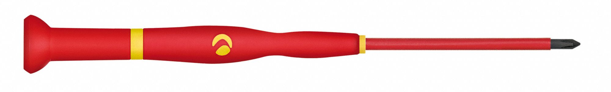 Insulated Precision Phillips Screwdriver: PRO WITTRON, Std Lg, Not ESD Safe, Insulated