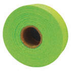 ARCTIC FLAGGING TAPE, UV RESISTANT, LIME GLO, 125 FT X 1 IN, 5.2 MIL, PVC
