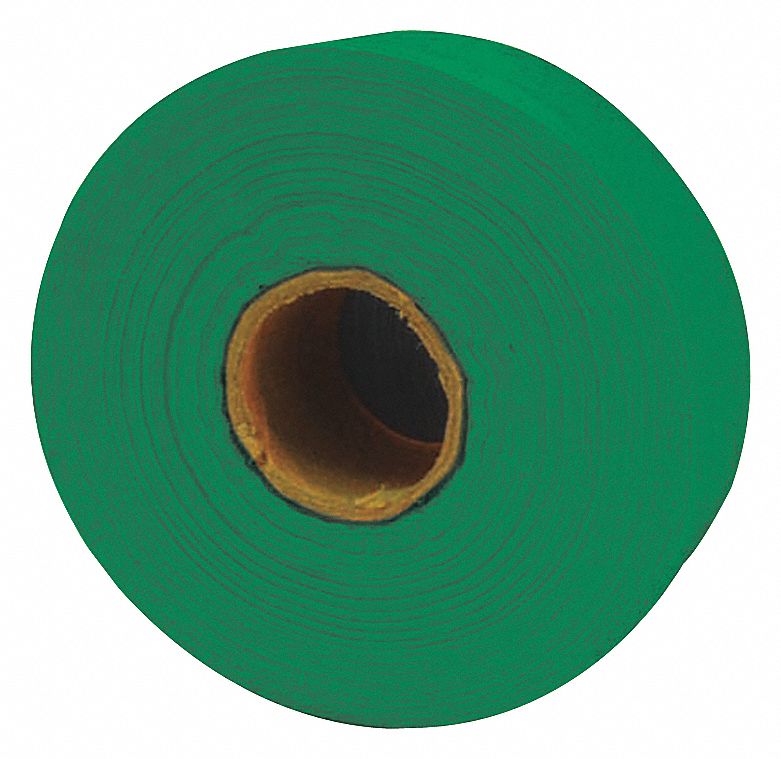 TRINITEC ARCTIC FLAGGING TAPE, UV RESISTANT, GREEN GLO, 125 FT X 1
