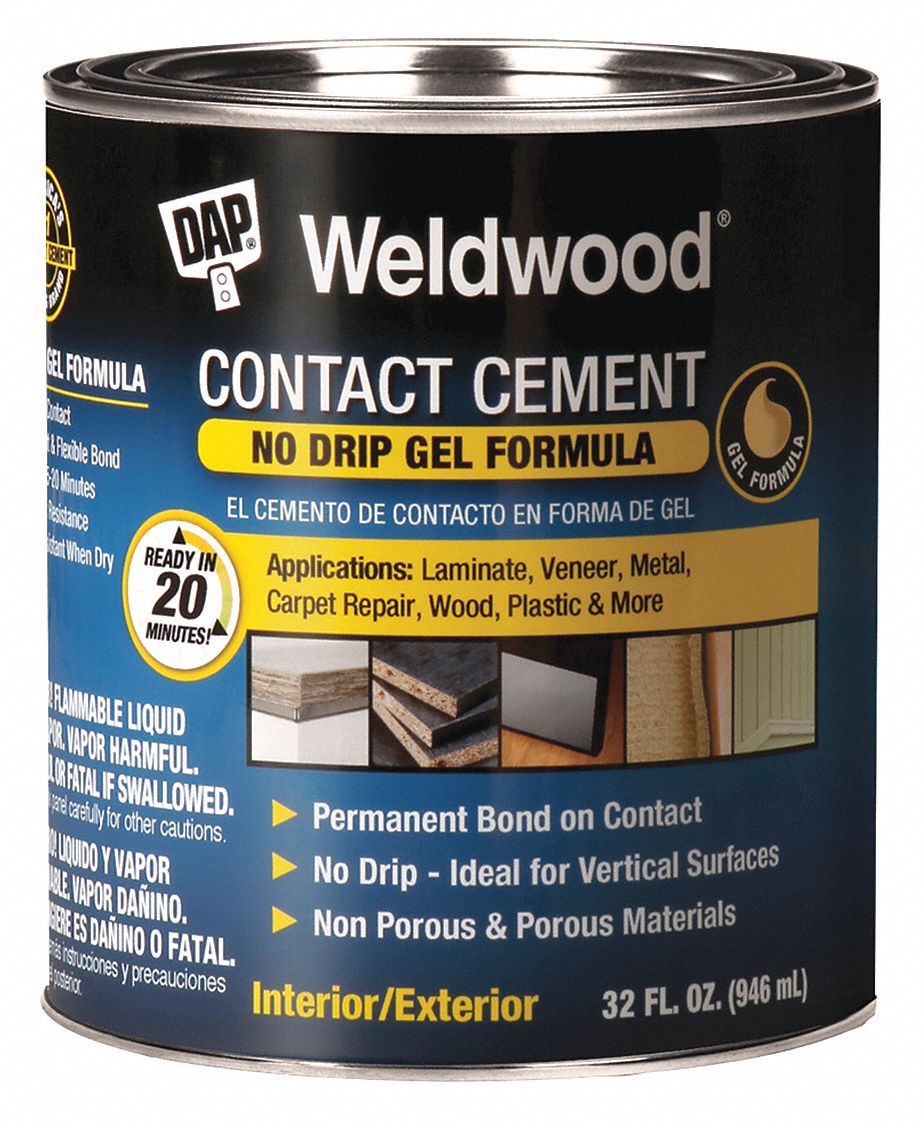 WELDWOOD 1 qt. Contact Cement, Tan - 10L520|25312 - Grainger