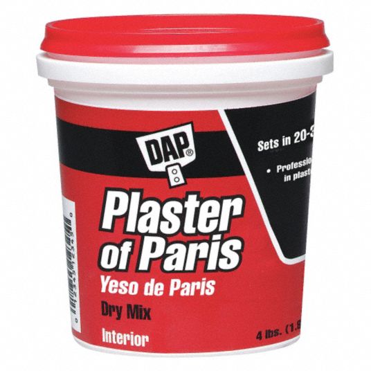 DAP, Plaster of Paris, 64 oz Container Size, Patching Compound 10L526