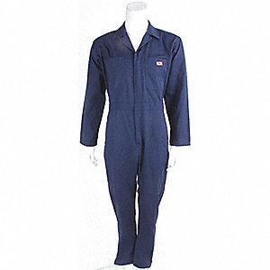 COVERALLS POLY/COTTON NAVY 52