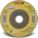 3-IN-1 WHEEL, GRADE S, TYPE 27, 8,600 RPM, 36 GRIT, 7 X 3/32 IN, 7/8 IN ARBOR