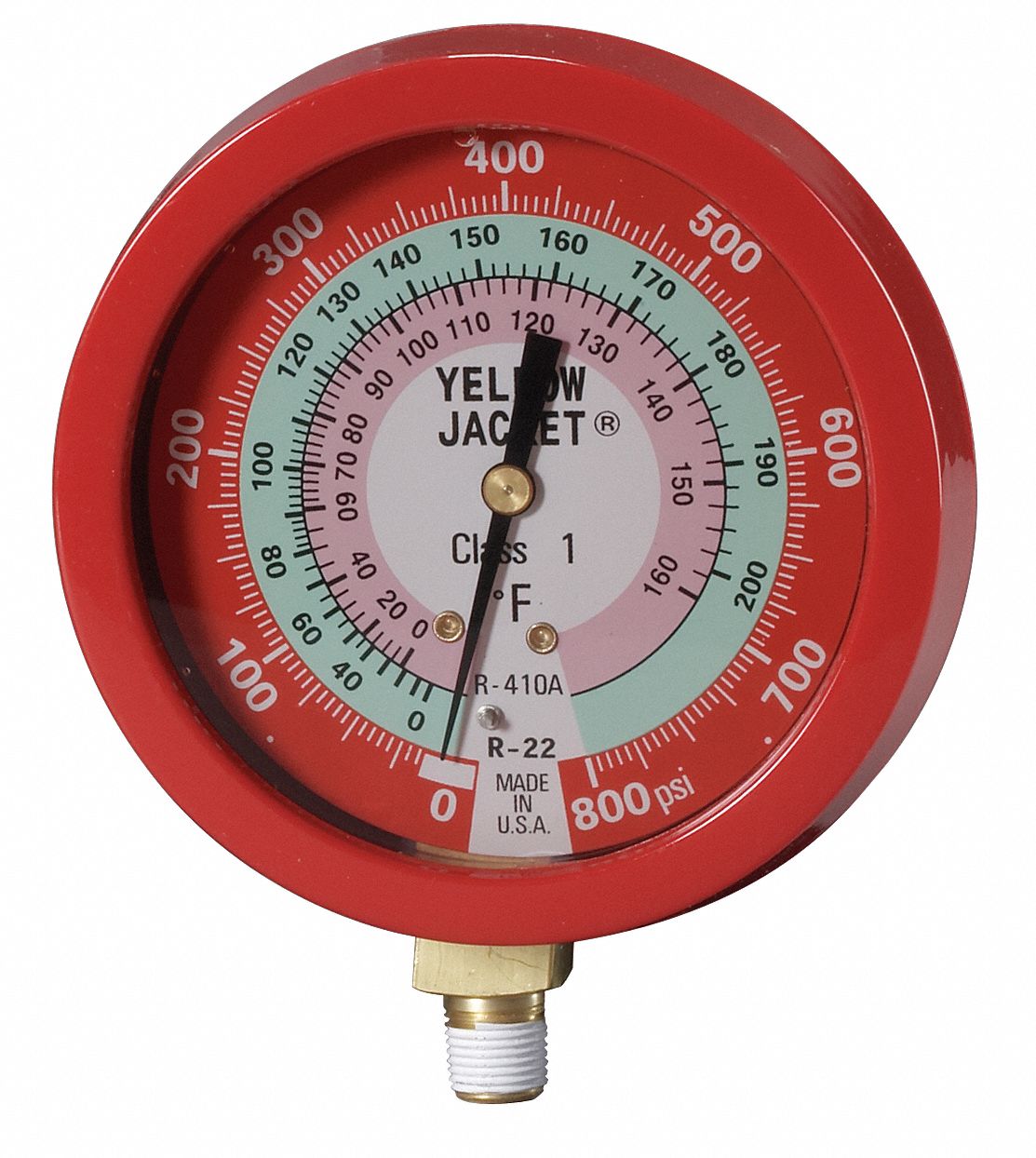 GAUGE,3 1/8IN,HIGH SIDE,LIQUID FILL