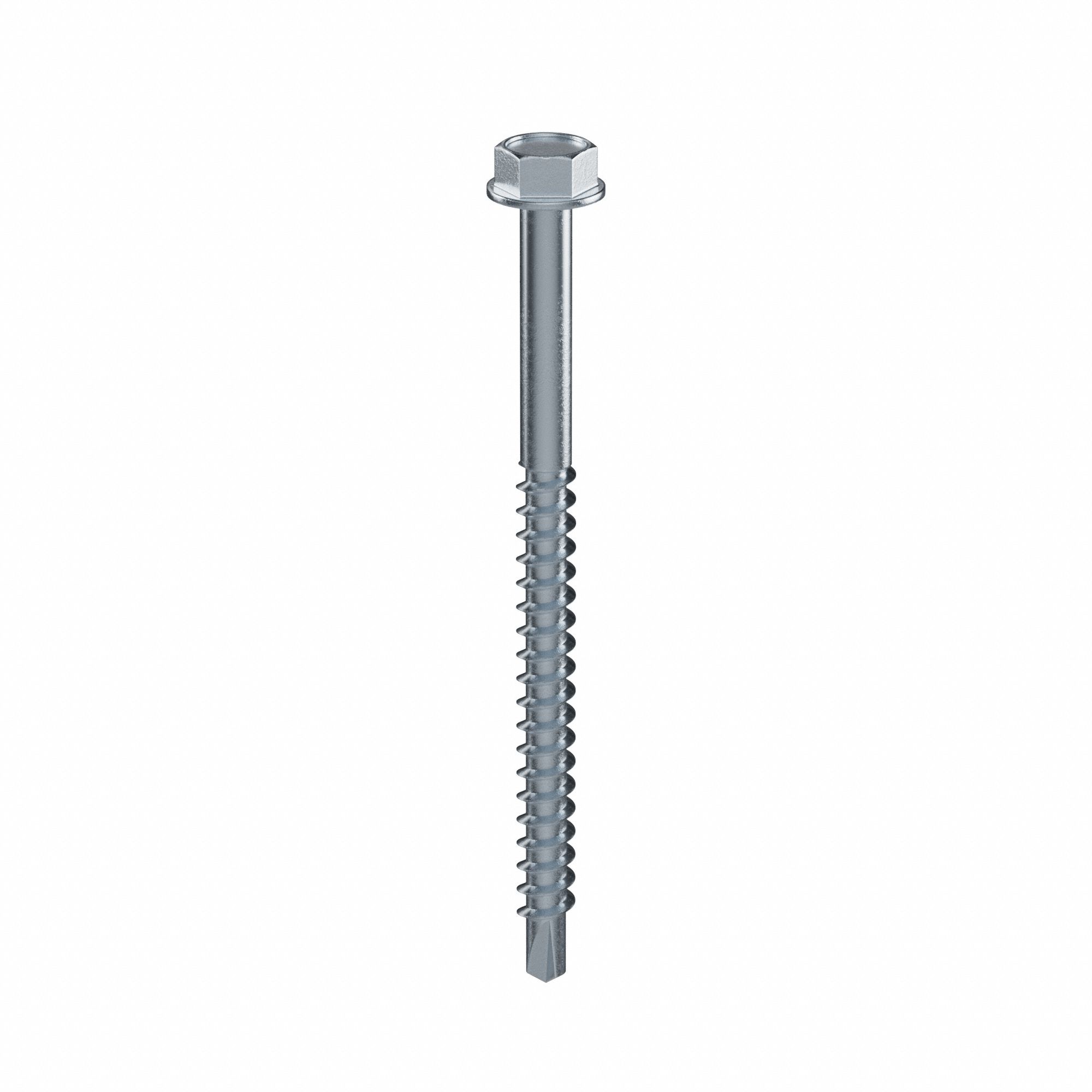 #12 Size, 3 in Lg, Self Drill Screw - 10M954|636268-BR - Grainger