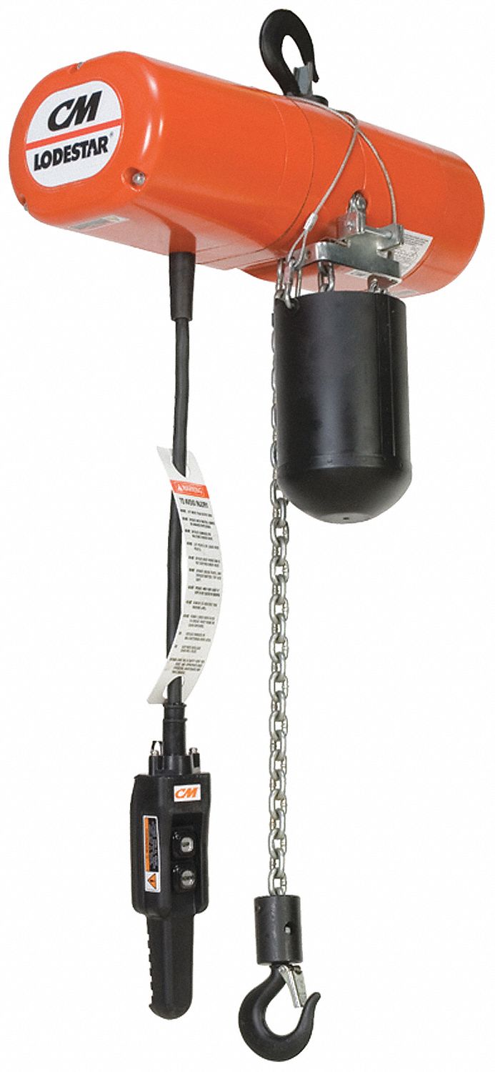 HOIST 1TON 15FT 115V 15FPM W/SWIVEL