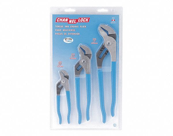 SET PLIER 3PC 6.5IN 9.5IN 12IN