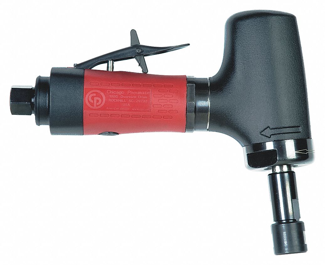 CHICAGO PNEUMATIC GRINDER DIE ANGLE 1/4IN - Air-Powered Straight