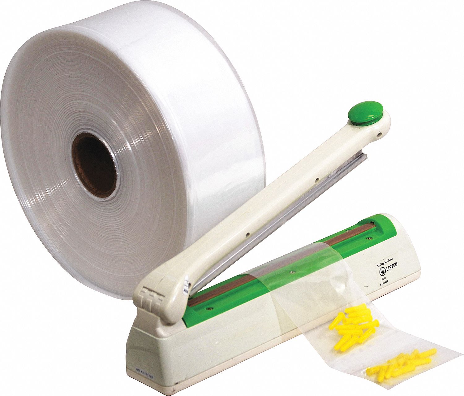POLY TUBING, 1953 FT LENGTH X 4 IN WIDTH X 4 MIL THICK, 25 LBS, POLYETHYLENE, ROLL