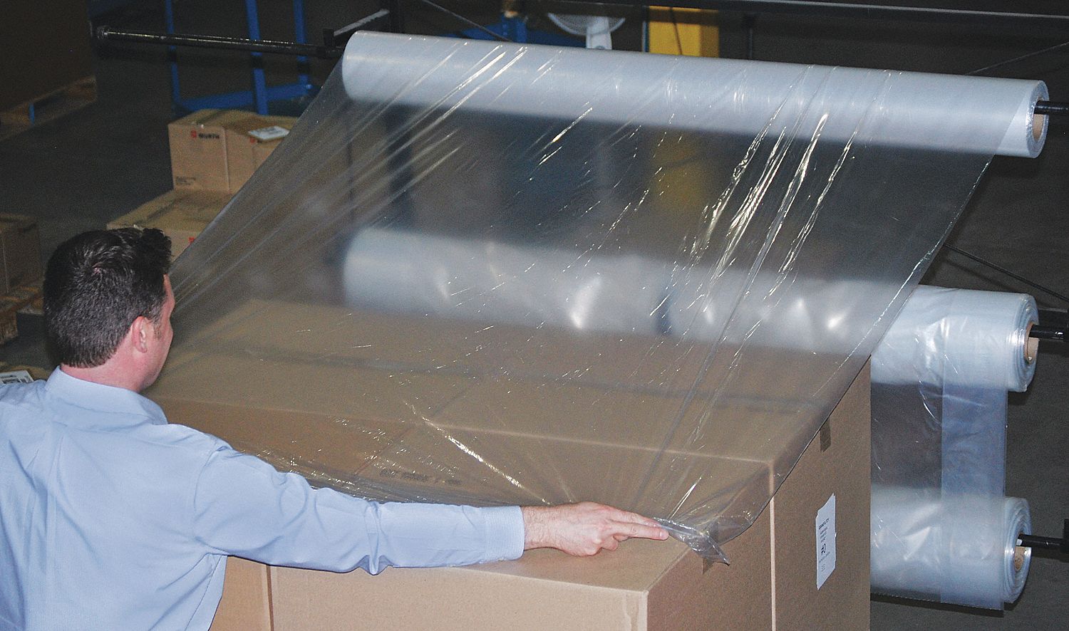 PALLET WRAP TOP COVER SHEETS, 72 X 60 IN, 1 MIL THICKNESS, RL 250