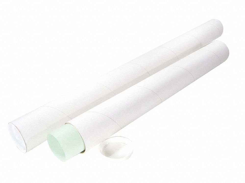  SOLUSTRE 5pcs Poster Tubes for Mailing Document Tube Cardboard  Tubes Tube with Lid Poster Tubes for Storage Tube with End Caps Storage Tube  Convenient Postal Tube Fishing Rod Paper : Office