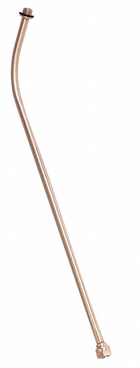 EXTENSION WAND, 6-7703, INDUSTRIAL, BRASS, MALE, 24 IN