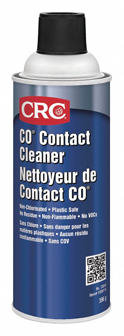 CONTACT CLEANER, NON-FLAMMABLE, NON-CHLORINATED, NO RESIDUE, 397 G AEROSOL CAN