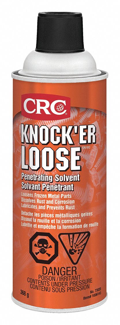 SOLVANT PÉNÉTRANT KNOCK'ER LOOSE, AÉROSOL, 369 G, POT