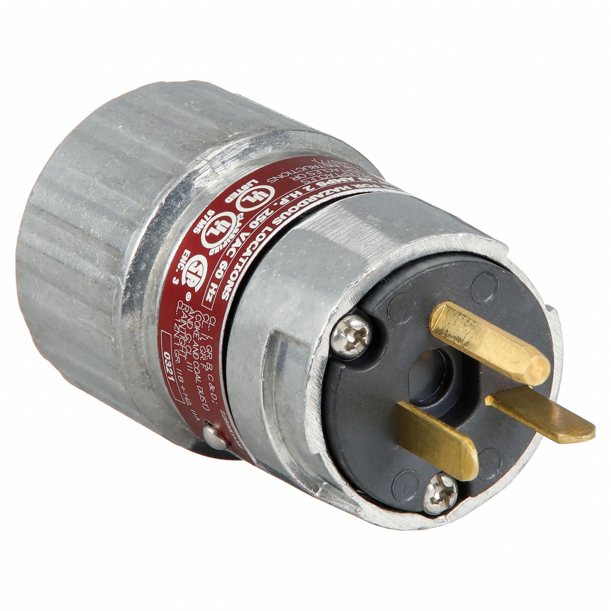 HUBBELL, 6-20P, 20 A, Plug - 10N033|UGP-20232QW - Grainger