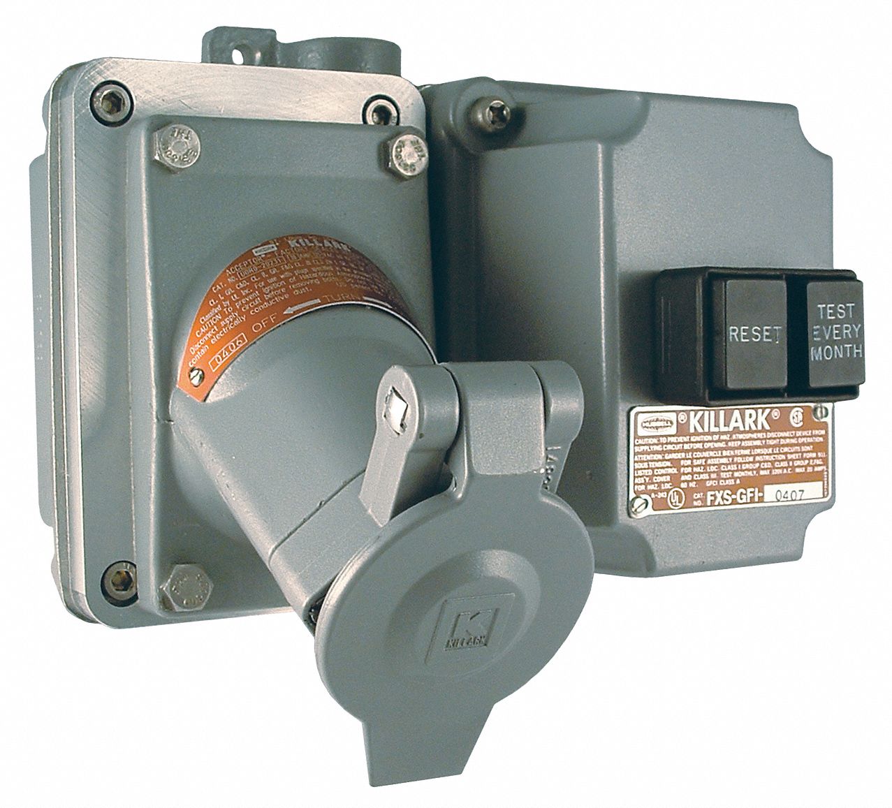 Hubbell Killark Gfci Receptacle 1v Ac Voltage 3 7c 7d 9e 9f 9g Nema Rating A Amps 10n034 Ugrgf108ww Grainger