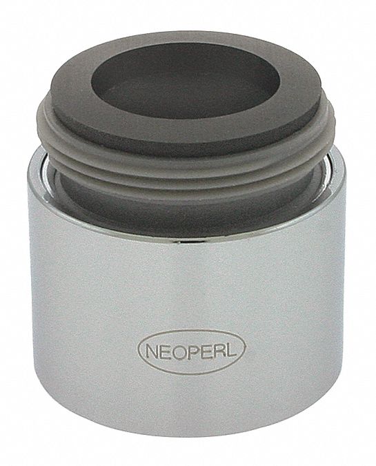 AERATED OUTLET: NEOPERL, 15/16"-27/55/64"-27 THREAD, 2.2 GPM, CHROME FINISH, BRASS