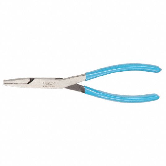 CHANNELLOCK Duckbill Plier, 73/4 in., Serrated 10N555718 Grainger