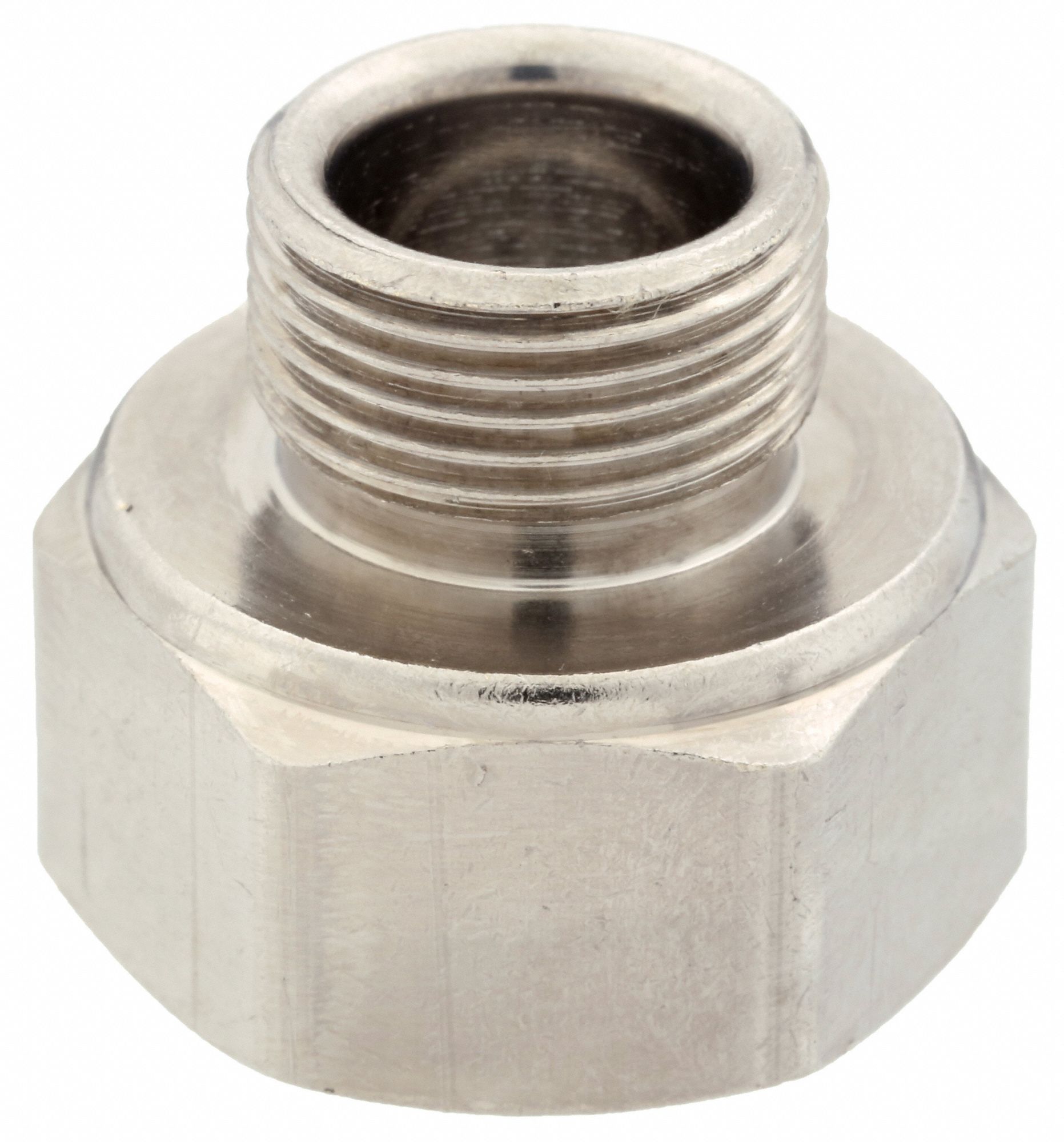 DELTA Faucet Outlet Adapter, Brass, Chrome 10N717RP63263 Grainger