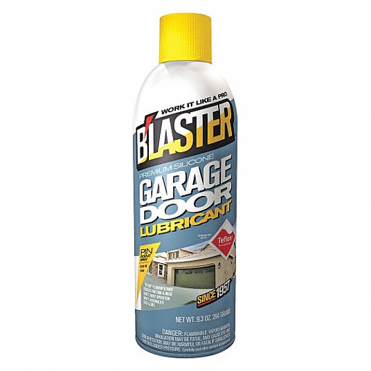 Blaster Garage Door Dry Lubricant 0, Garage Door Track Lubricant