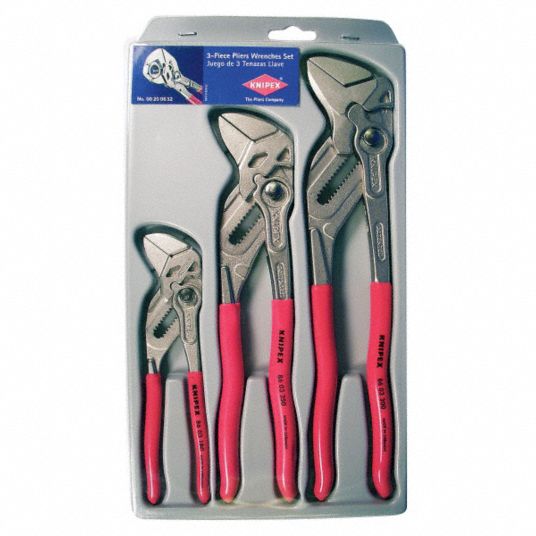Knipex 2-Piece Pliers Wrench Set