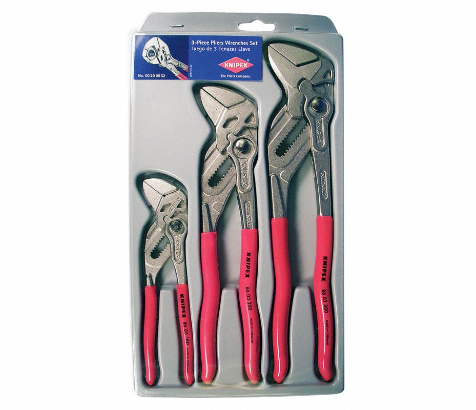 JUEGO ALICATES 3 PZAS AISLADOS 1.000 V KNIPEX 002012