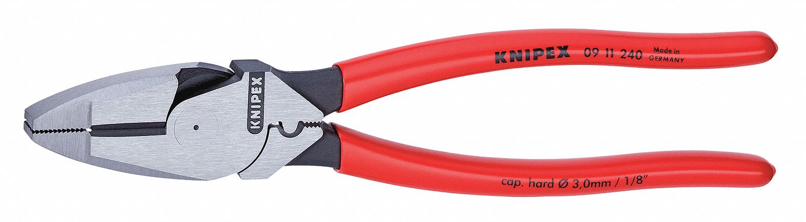 KNIPEX Pinzas de Electricista 9-1/4 Rojo - Pinzas para