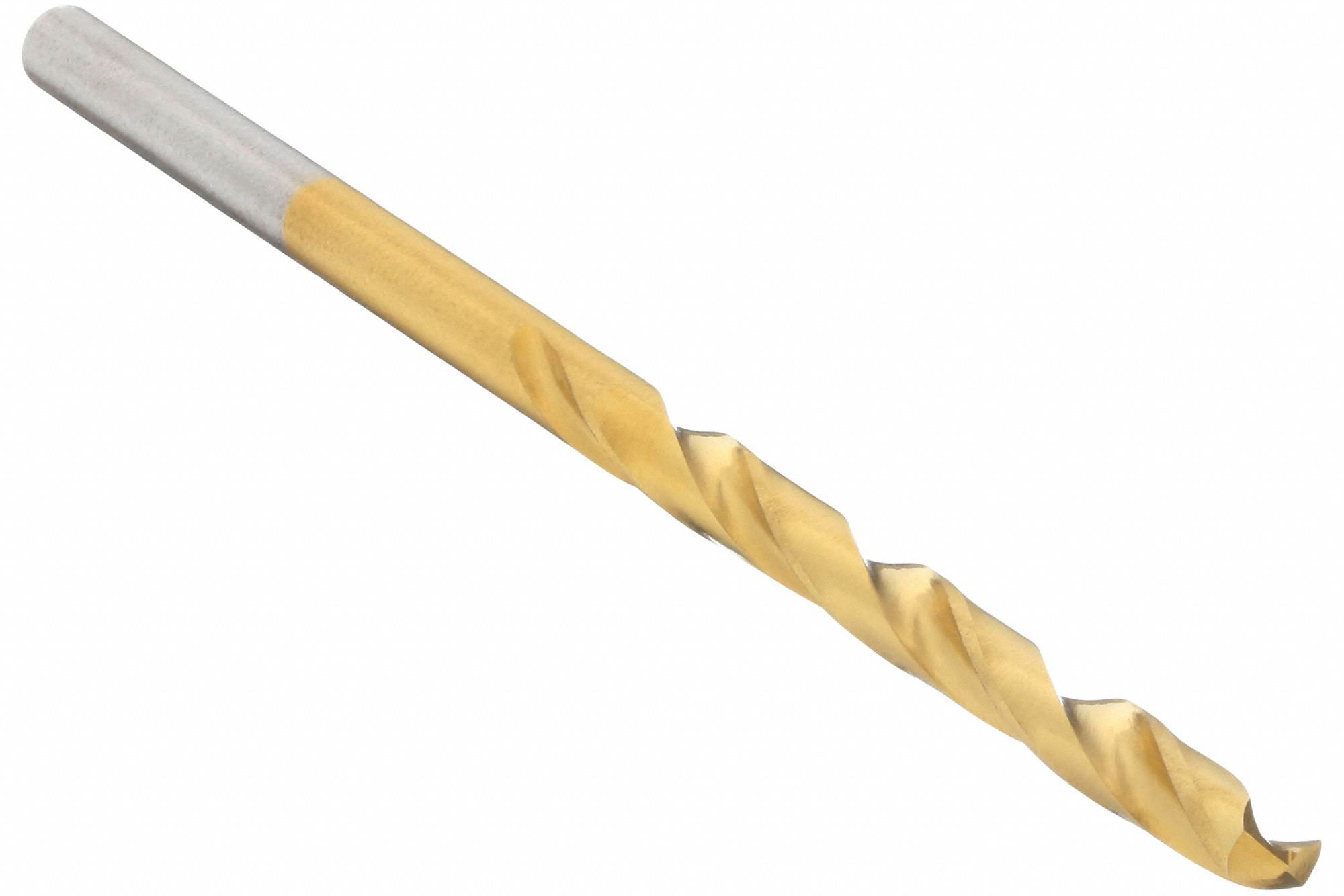 JOBBER LENGTH DRILL BIT, #59 DRILL BIT SIZE, 11/16 IN FLUTE L, 1⅝ IN LENGTH, HSS