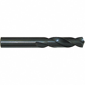 SCREW MACHINE DRILL BIT, 13/32", 135 ° , HSS, 3-½ IN OVERALL LENGTH, FRACTIONAL INCH