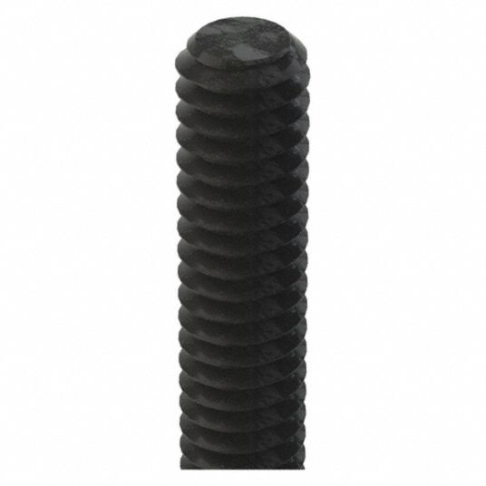 3/8-16 Thread Size, Steel, Fully Threaded Rod - 10P719