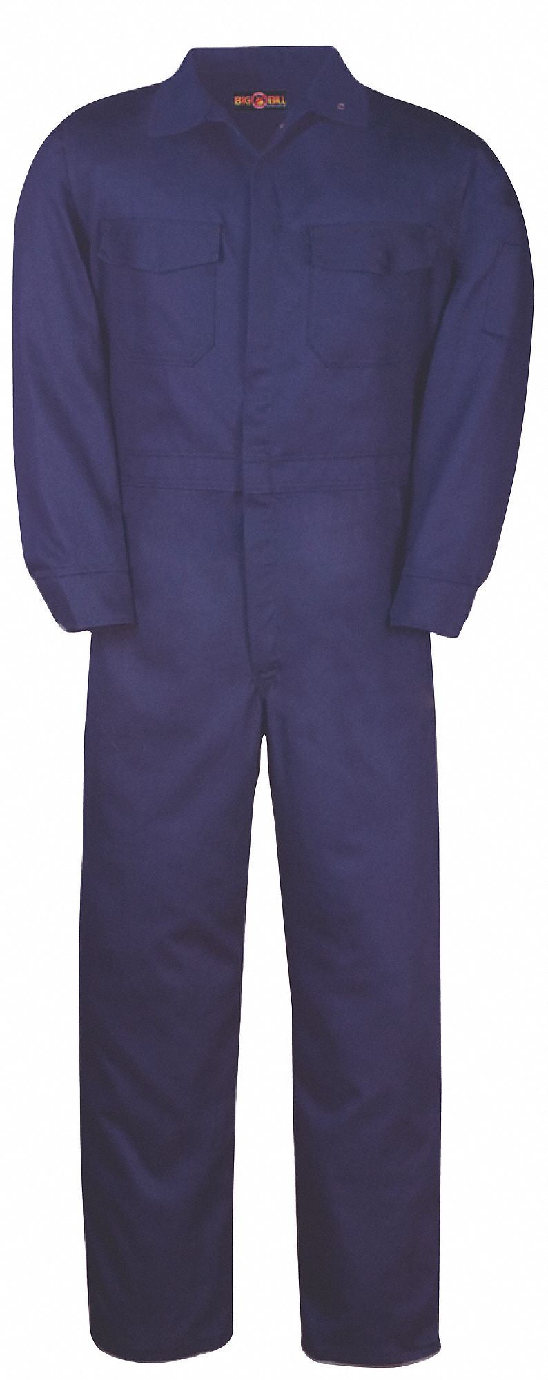 COVERALLS, FR, 9 OZ, CSA Z462, ROYAL BLUE, 40 REGULAR, COTTON/NYLON