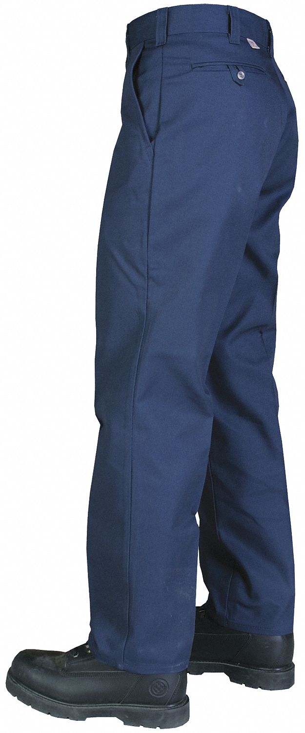 BIG BILL WORK PANTS, REGULAR FIT, NAVY, WAIST 28 IN/INSEAM 32 IN,  TWILL/POLYESTER/COTTON - Work Pants, Overalls & Shorts - CTI1947-32L28W-NY