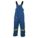 FLAME-RESISTANT BIB OVERALLS, TALL INSEAM, 5 POCKETS, BLUE, XXL, ULTRASOFT EPIC