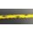 ROPE, TWISTED, 3-STRAND, 1270 LB TENSILE STRENGTH, YELLOW/BLACK, 1200 FT X 1/4 IN DIA, PP