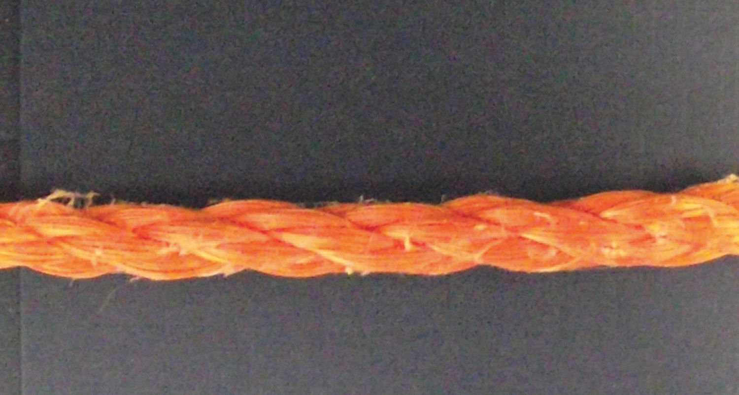 CANADA CORDAGE ROPE, TWISTED, ABRASION/UV RESIST, 6156 LB TENSILE