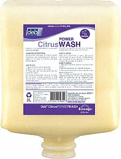 HAND CLEANER,YELLOW,2 L,CITRUS,PK4