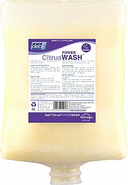 HAND CLEANER,YELLOW,4 L,CITRUS,PK4