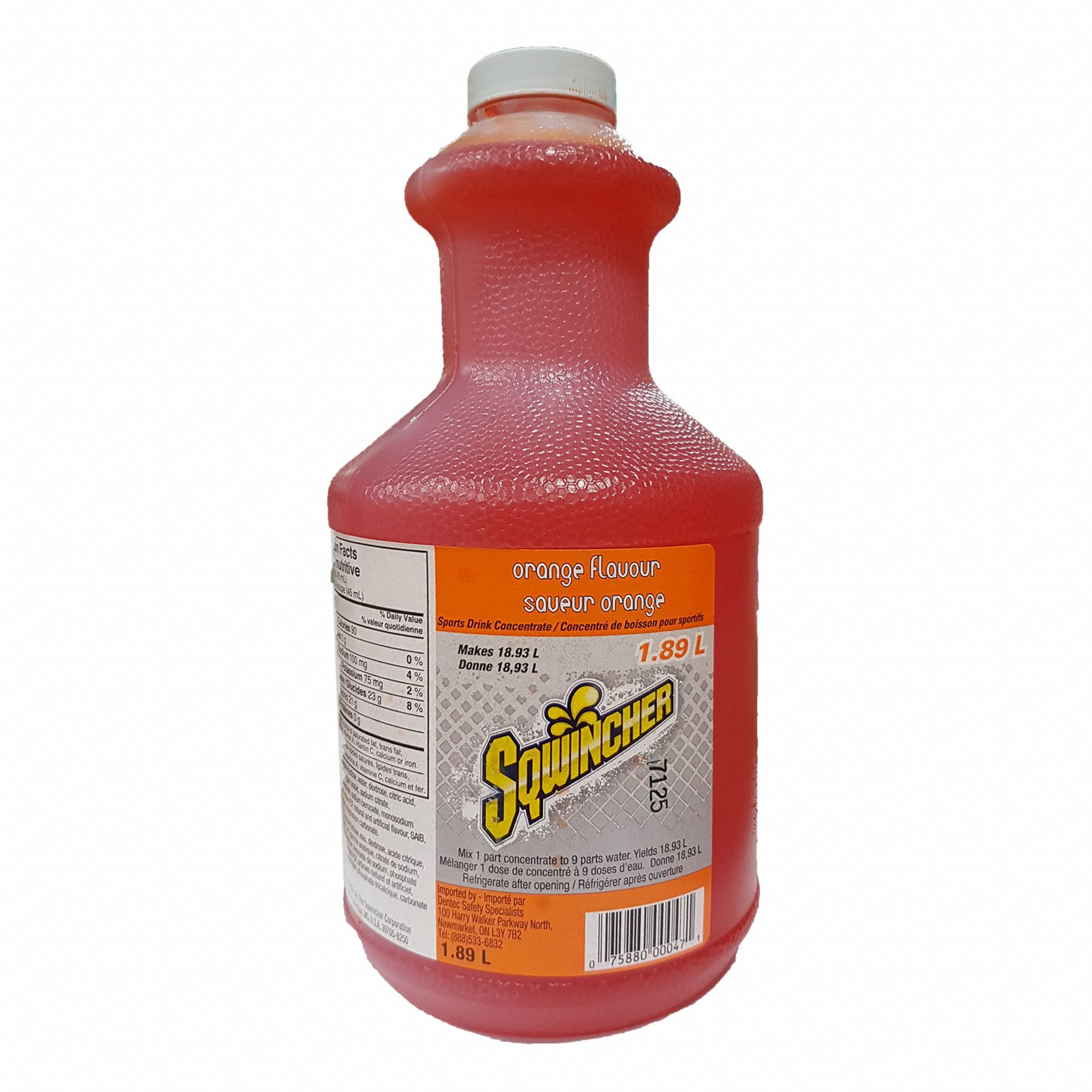 THIRST QUENCHER, LIQUID CONCENTRATE, ORANGE, 64 OZ