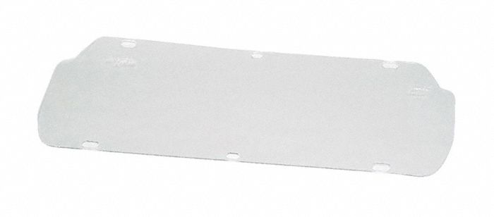 MATRIX FACESHIELD VISOR, CLEAR, PC, 16¾ X 7 X0.04 IN, FOR DOUBLE MATRIX ...