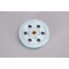 PULLEY SHEAVE, CORROSION-RESISTANT, 3 IN DIA OUTSIDE X 5/16 DIA INSIDE, ZINC-PLATED STEEL