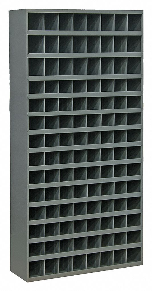 BIN 112 COMPARTMENTS WELDED STEEL