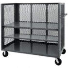 Stock Cart With 3-Sides,48 In. W