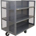 Stock Cart With 2-Sides,2000 lb.