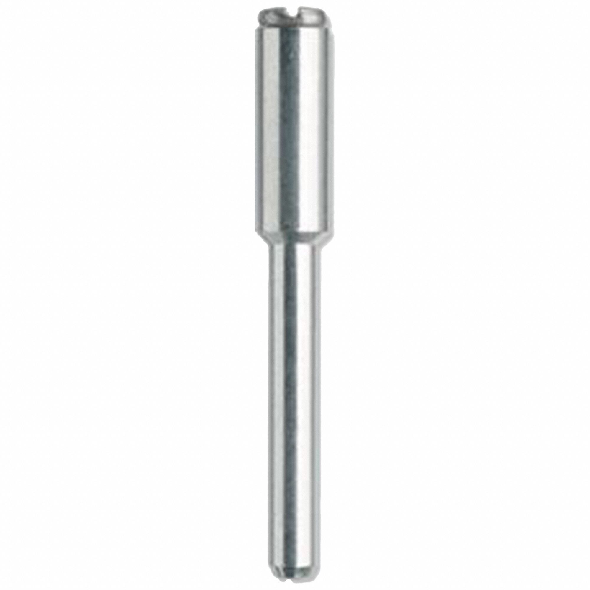 MANDREL SCREW, CUTTING WHEEL, 2¾ IN L, ⅛ IN SHANK DIA, 35000 RPM, FOR 402 ACCESSORIES