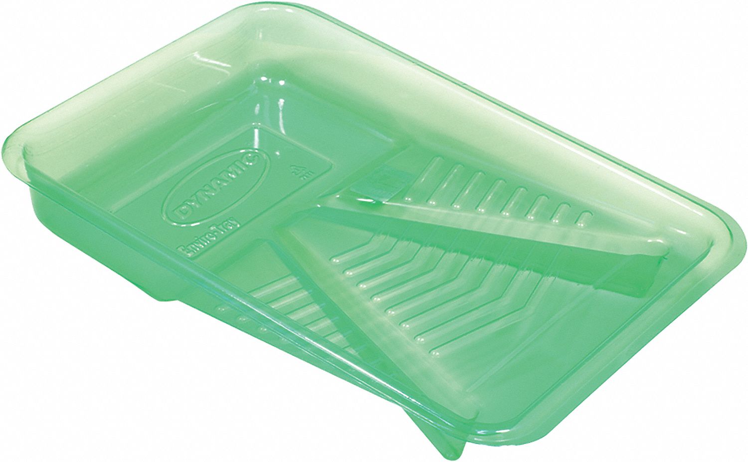 DYNAMIC PAINT TRAY, GREEN, 1 L, 17 X 12 1/4 X 2 3/4 IN, PLASTIC - Paint  Trays, Buckets and Liners - DPAHZ020450