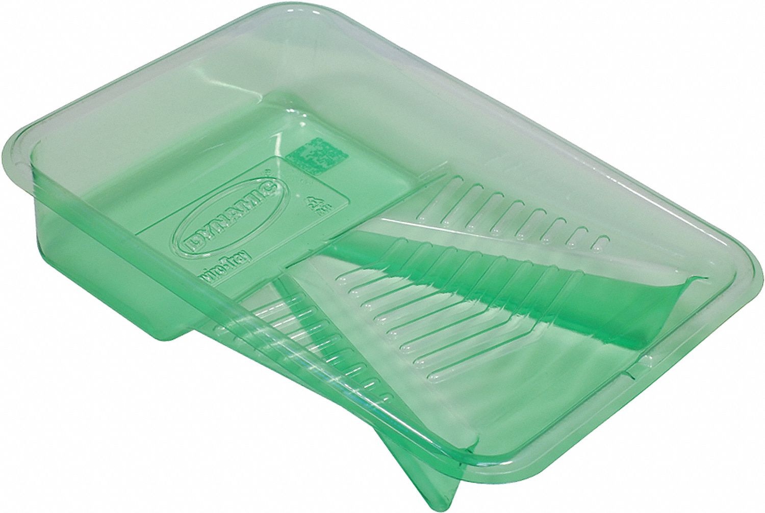 PAINT TRAY, DELUXE, GREEN, 2 L, 17 X 12.3 X 3 1/2 IN, PLASTIC